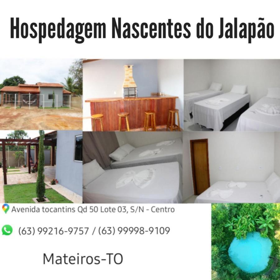 Hospedagem Nascentes Do Jalapao Mateiros Exterior photo